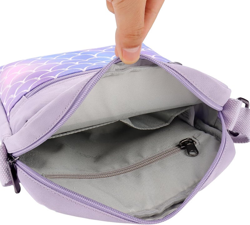 Choco Mocha Girls Purses Age 8-10, Purse for Girls 6-8 10-12 Christmas Gifts for Girl - Image 5